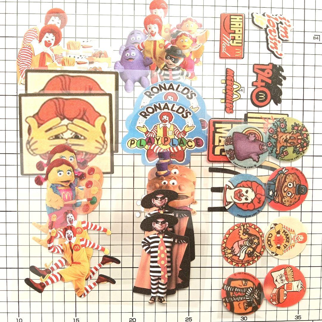 追加あり）ドナルド マクドナルド ロールシール アメステ 切り売り