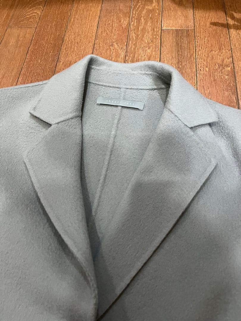 セオリーリュクス カシミヤ混ダブルフェイスコート36 THE COAT