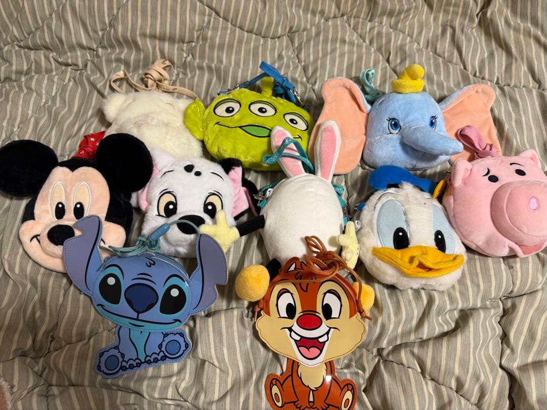 ディズニー　ケース　パスケース まとめてセット