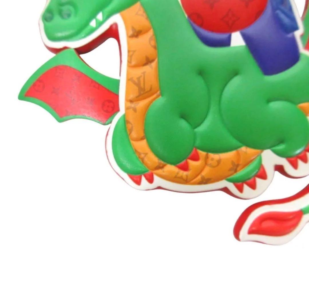 ルイヴィトン LOUIS VUITTON 美品 LV ドラゴン M01466