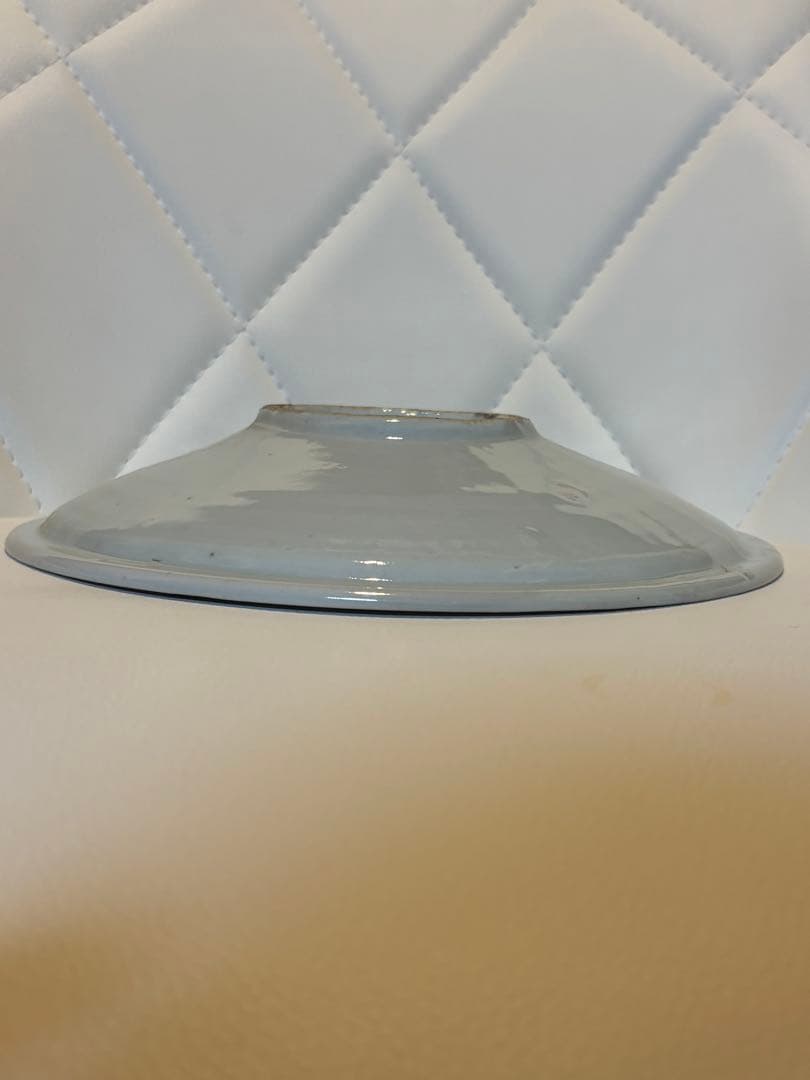 薩摩焼 連山 瓢箪型 金蘭手花尽文扇面花鳥風景図 飾り壺 高さ32cm