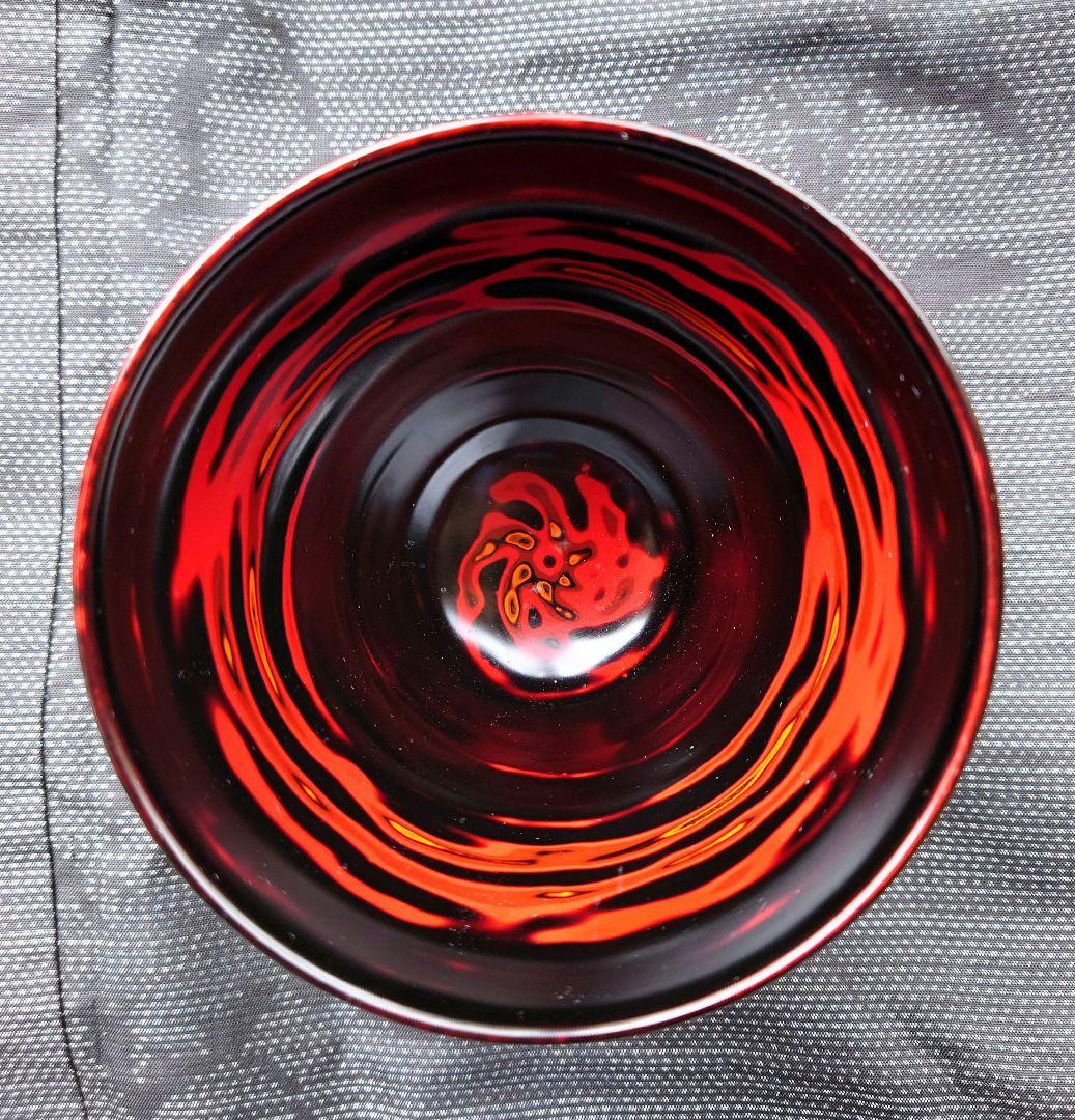 佐竹康宏　個展作品　一点物　漆芸　木製碗　黒赤二客組　手塗り　手仕上げ