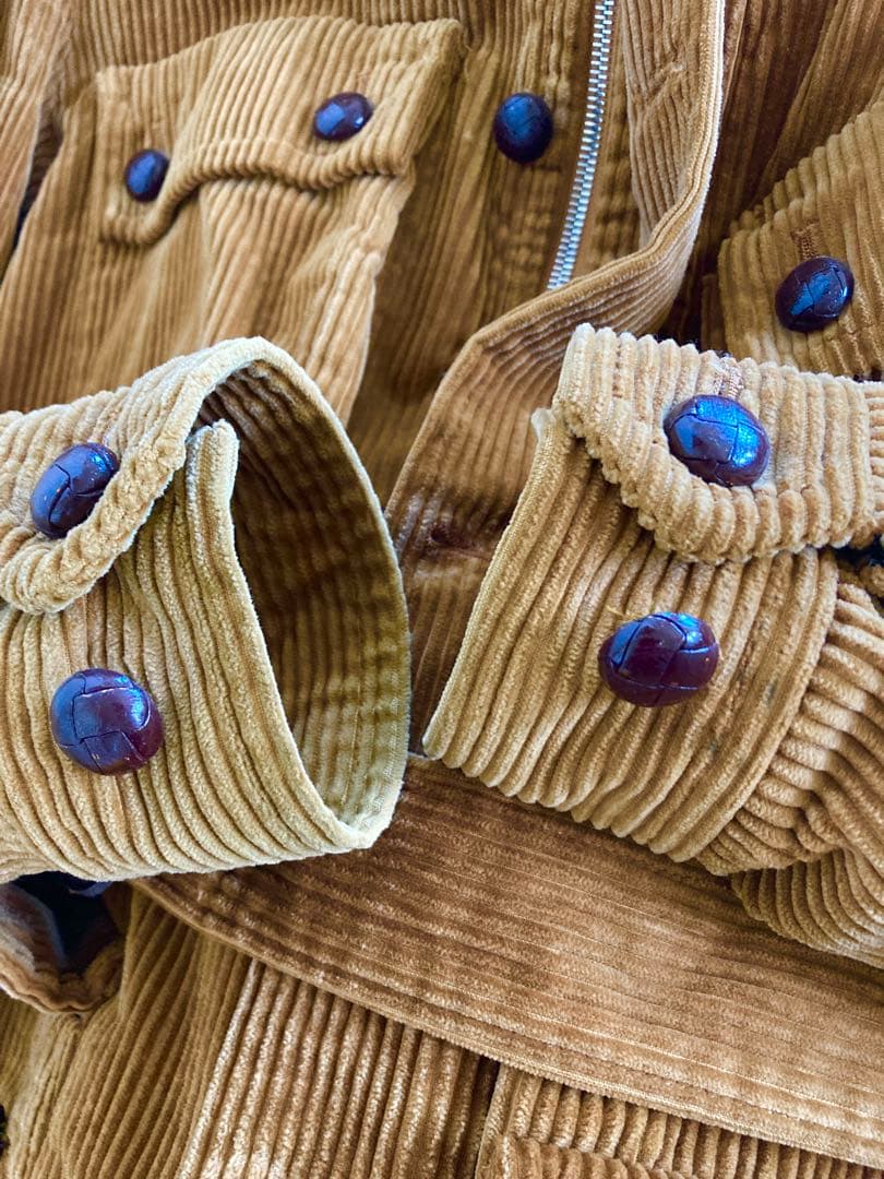 NUMBER (N)INE ナンバーナインコーデュロイモーターサイクルジャケット