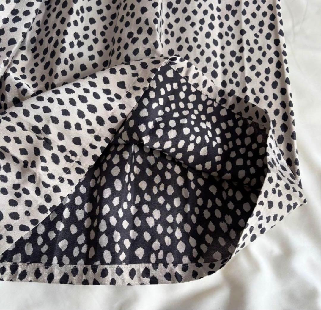 BEARDSLEY ジャガードキュロット レオパード