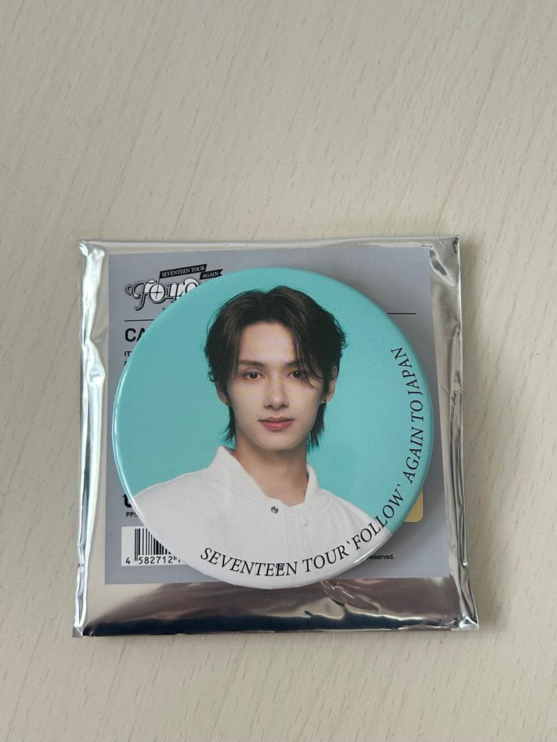SEVENTEEN セブチ FOLLOW AGAIN ジュン 缶バッジ SEVENTEEN TOUR