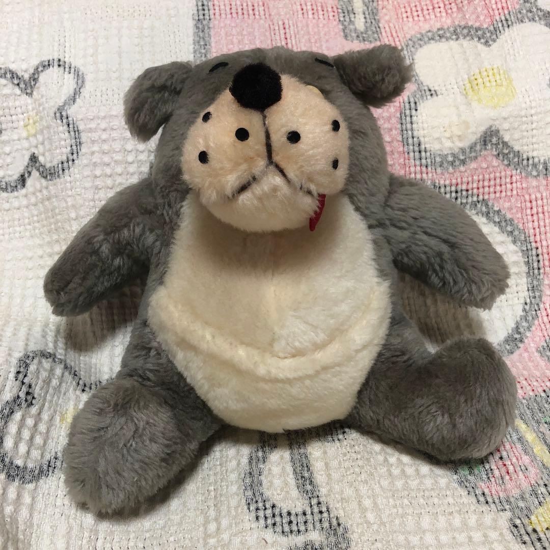 昭和レトロ ヴィンテージ オオカミ ぬいぐるみ 中古品 メーカー名不明