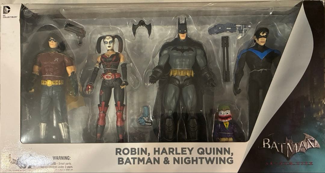 バットマン アーカム・シティ アクションフィギュア4体セット DCコレクティブルズ バットマン アクションフィギュア 4体セット DC