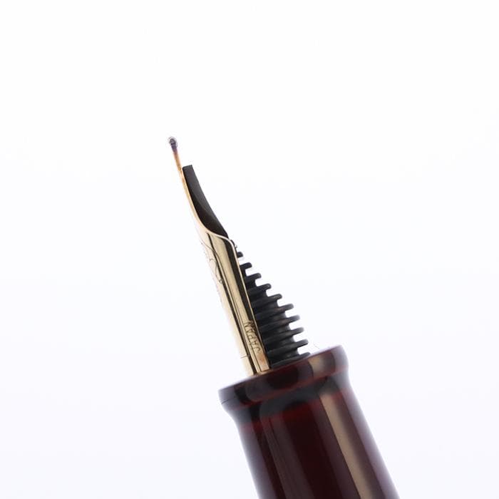 NAKAYA 中屋万年筆 万年筆 ライター ポータブル 赤溜 中字