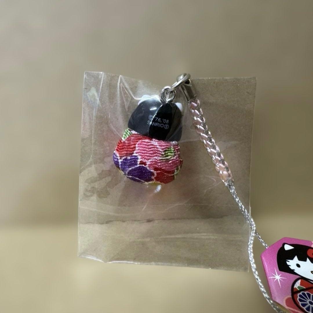 ハローキティ　京都　縁結びバージョン　ストラップセット