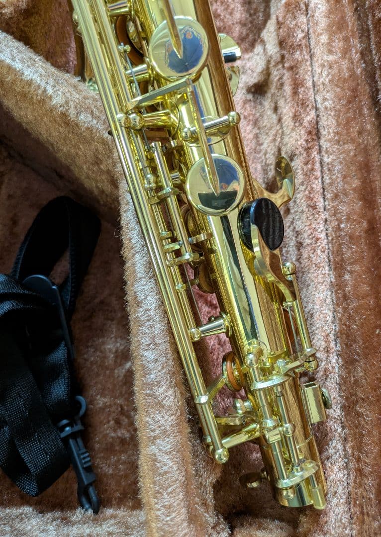 美品 YAMAHA アルトサックス　YAS-24　ストラップ ハードケース付き