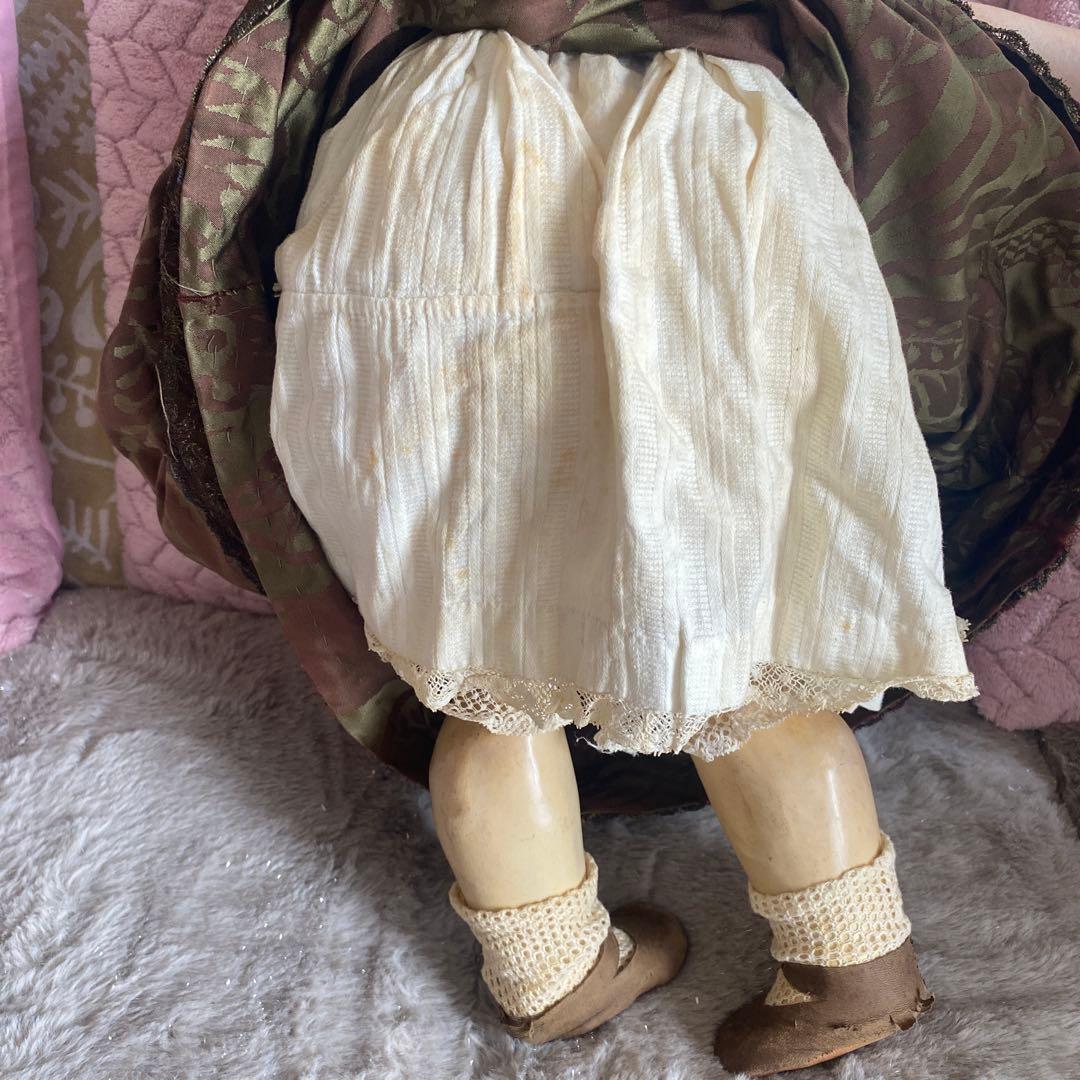アンティーク風ドール ビスクドール 刻印あり ビスクドール