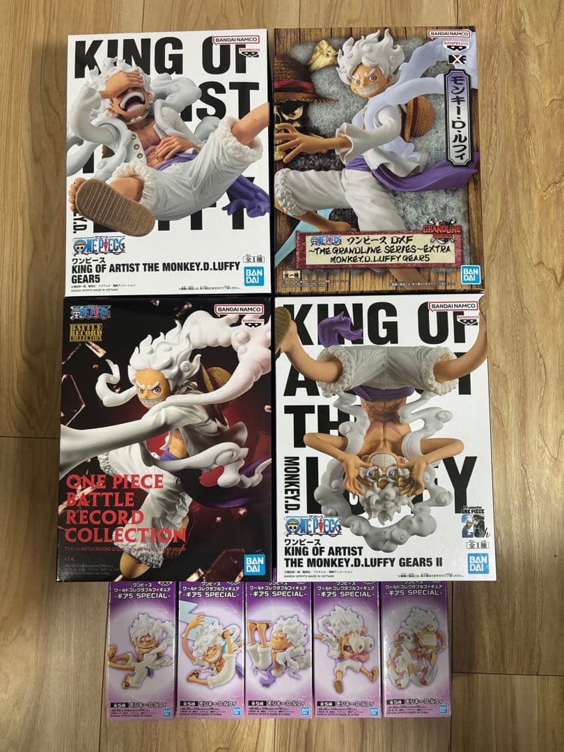 ワンピースニカフィギュア33個