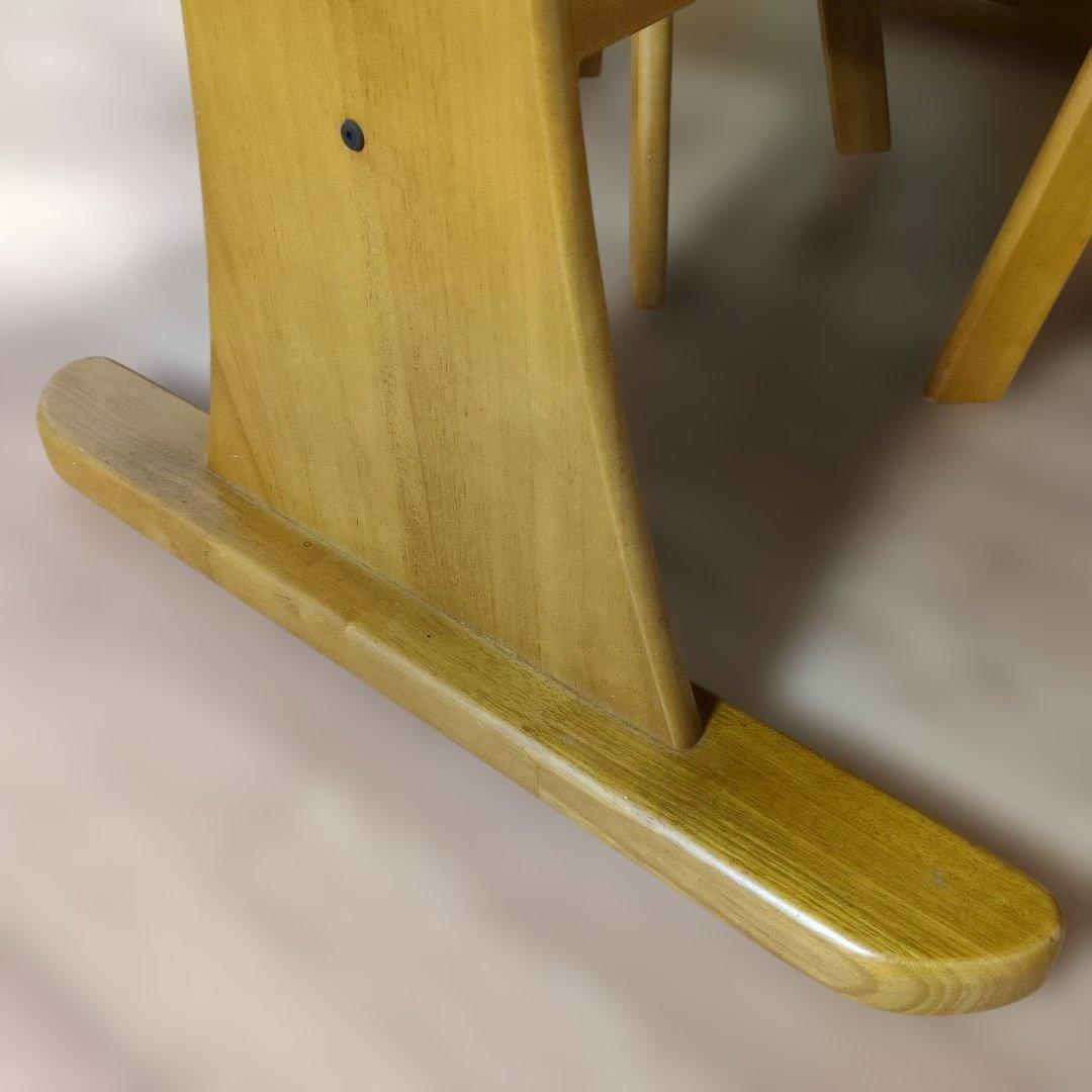 ダイニングテーブル 121×76（回転椅子2脚は別売）