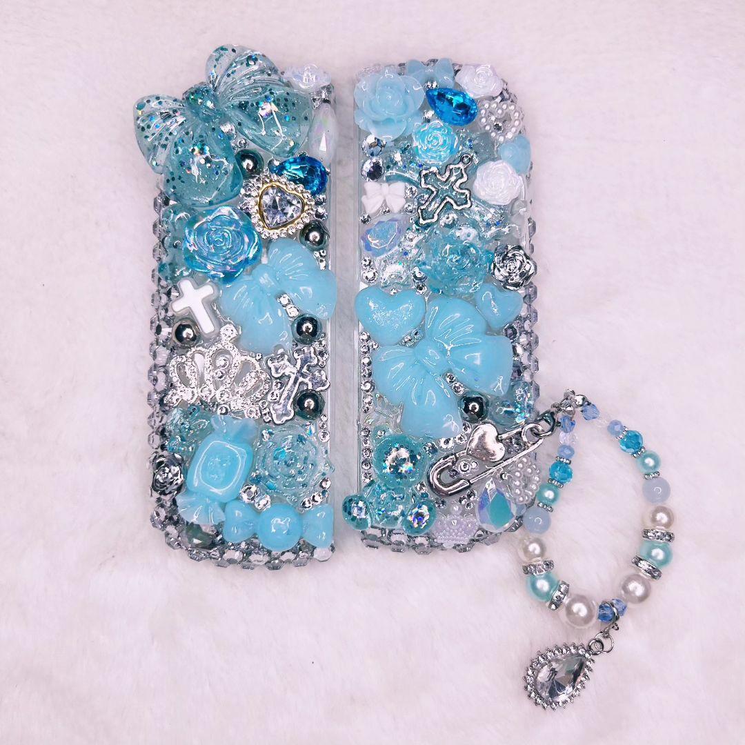 ごま油あけみ ブルー系デコケースセット