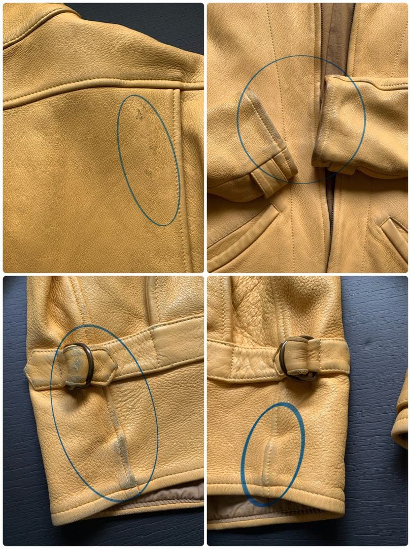 LVC 渾身の復刻品30s Menlo jacket 希少な鹿革 イタリア製