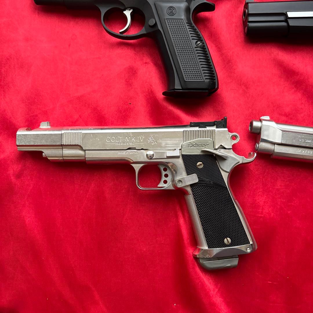 東京マルイ　エアコッキングガン6丁セット　cz75 ベレッタ　pc356 ワルサ