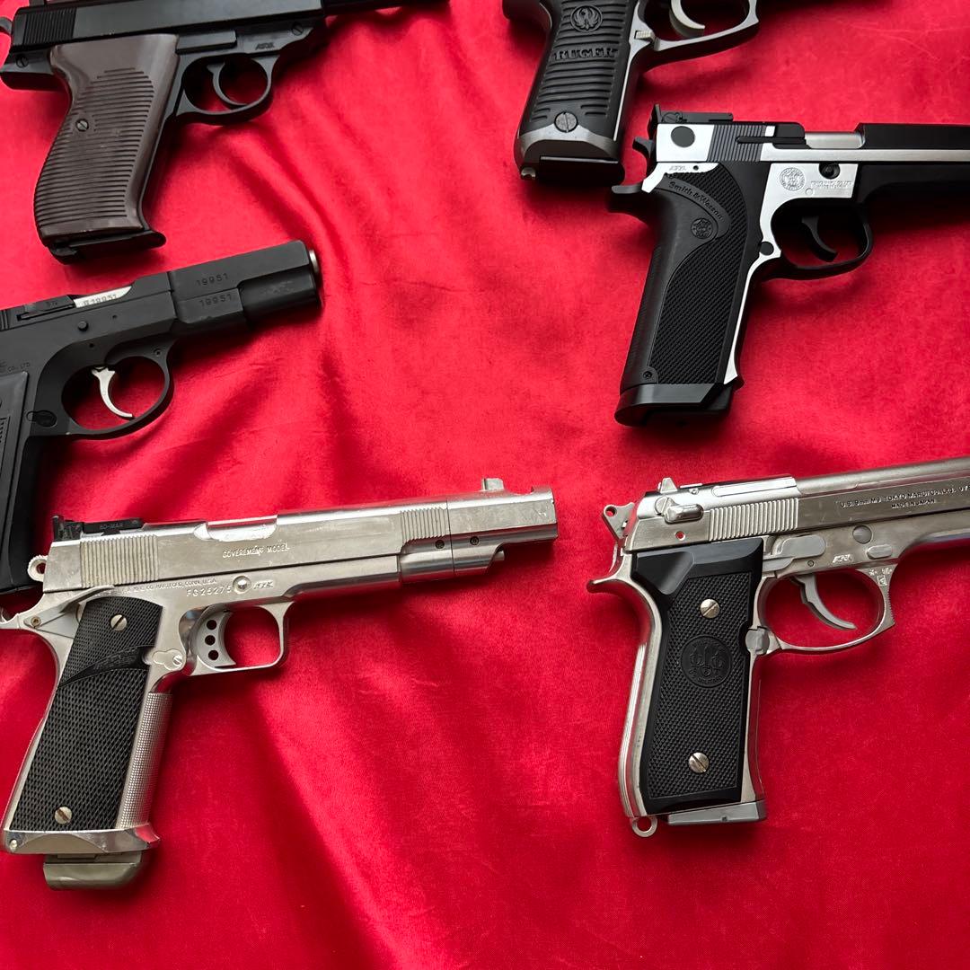 東京マルイ　エアコッキングガン6丁セット　cz75 ベレッタ　pc356 ワルサ