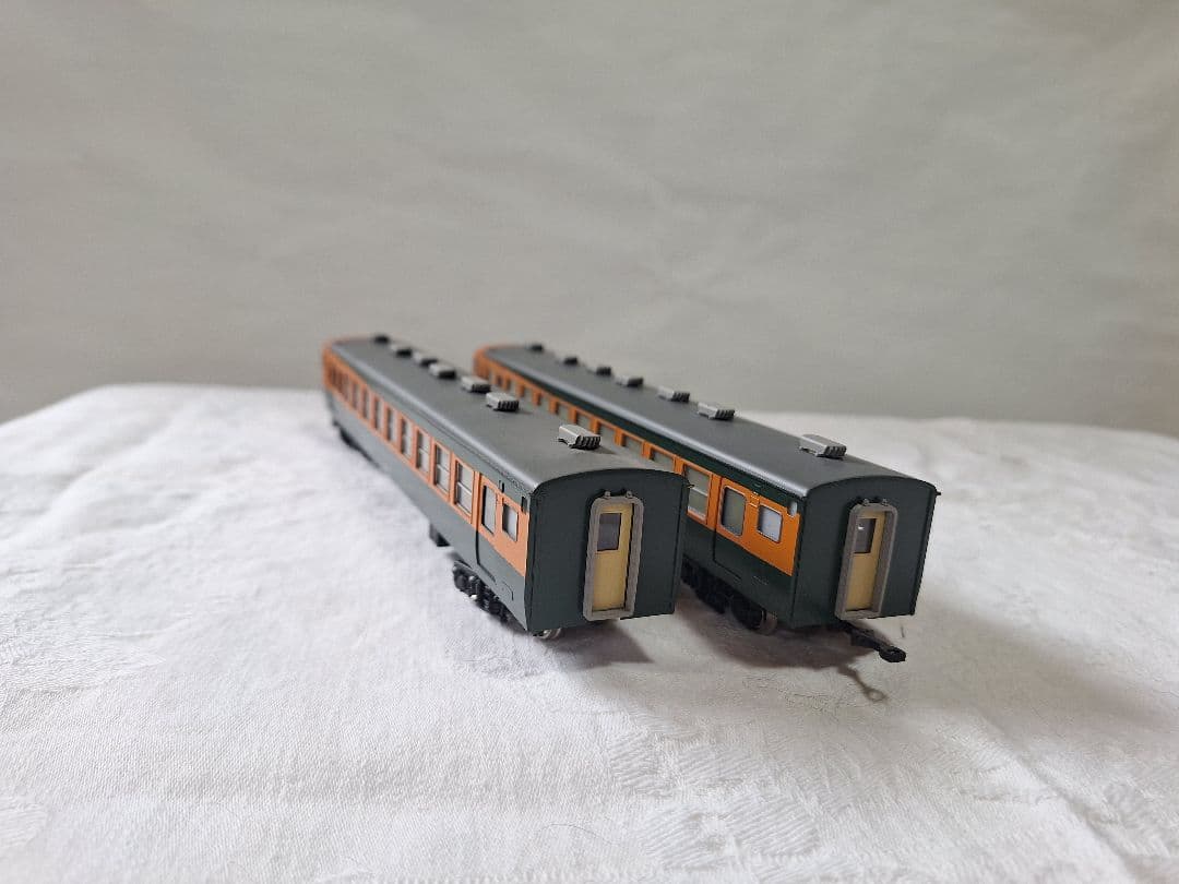 k*a様 HOゲージ 鉄道模型 ４輌 旧国鉄　東海型　キット組