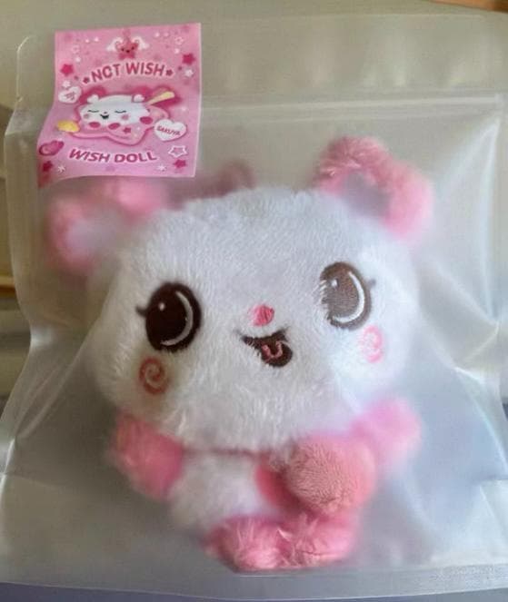 wishdoll NCT WISH サクヤ ぬいぐるみ パン ·2 A9752757 - アイドル