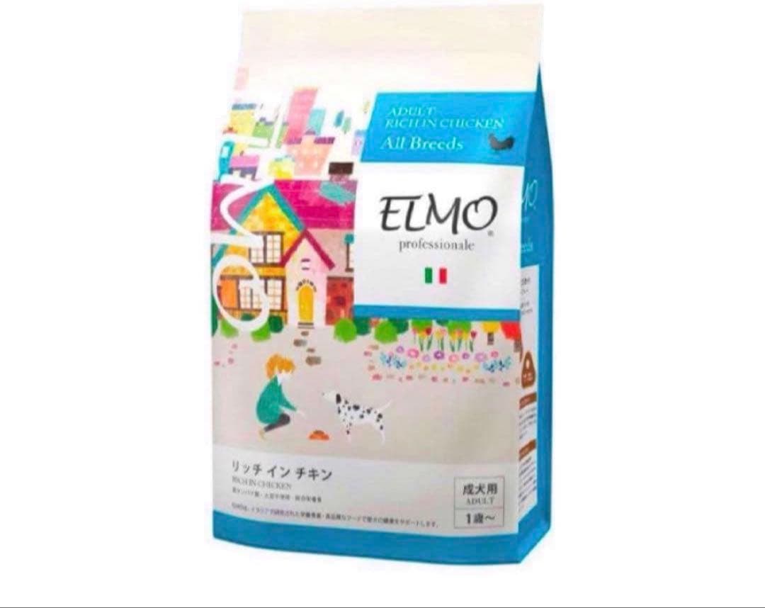 ELMO リッチインチキン 成犬用800g1袋 - メルカリ