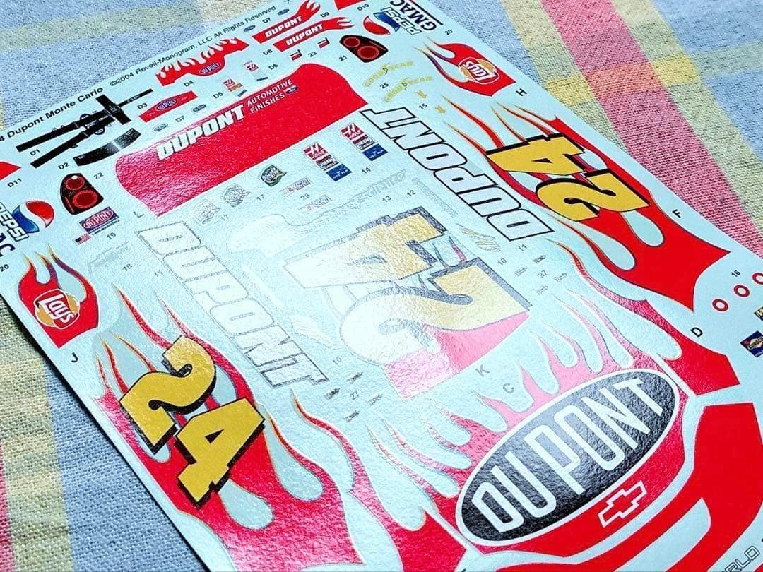 絶版 Revell 1/24 モンテカルロ 新版 ジェフ・ゴードン 2004