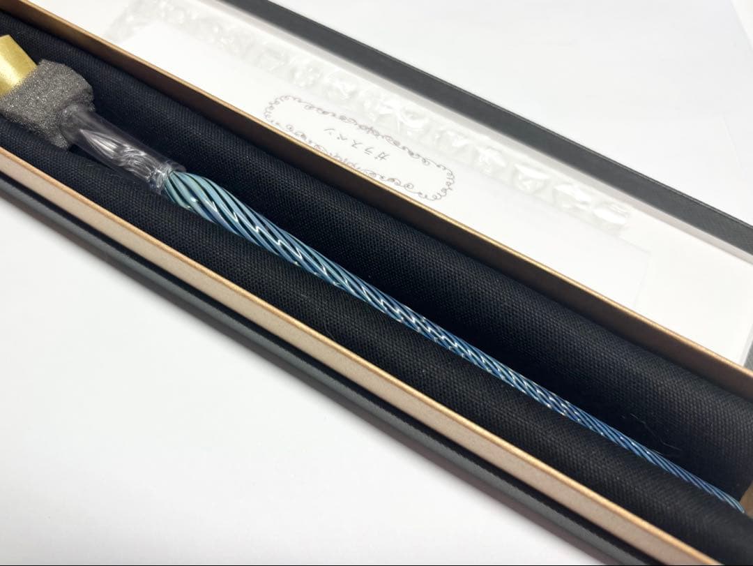 HASE硝子工房 辻風 青油粘土カラー