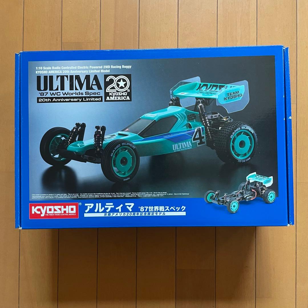 京商　1/10アルティマ87’世界戦スペック　京商アメリカ20周年記念限定モデル ホビーショップ ミュルサンヌ / 京商 1/10 EP 2WD レーシングバギー 京