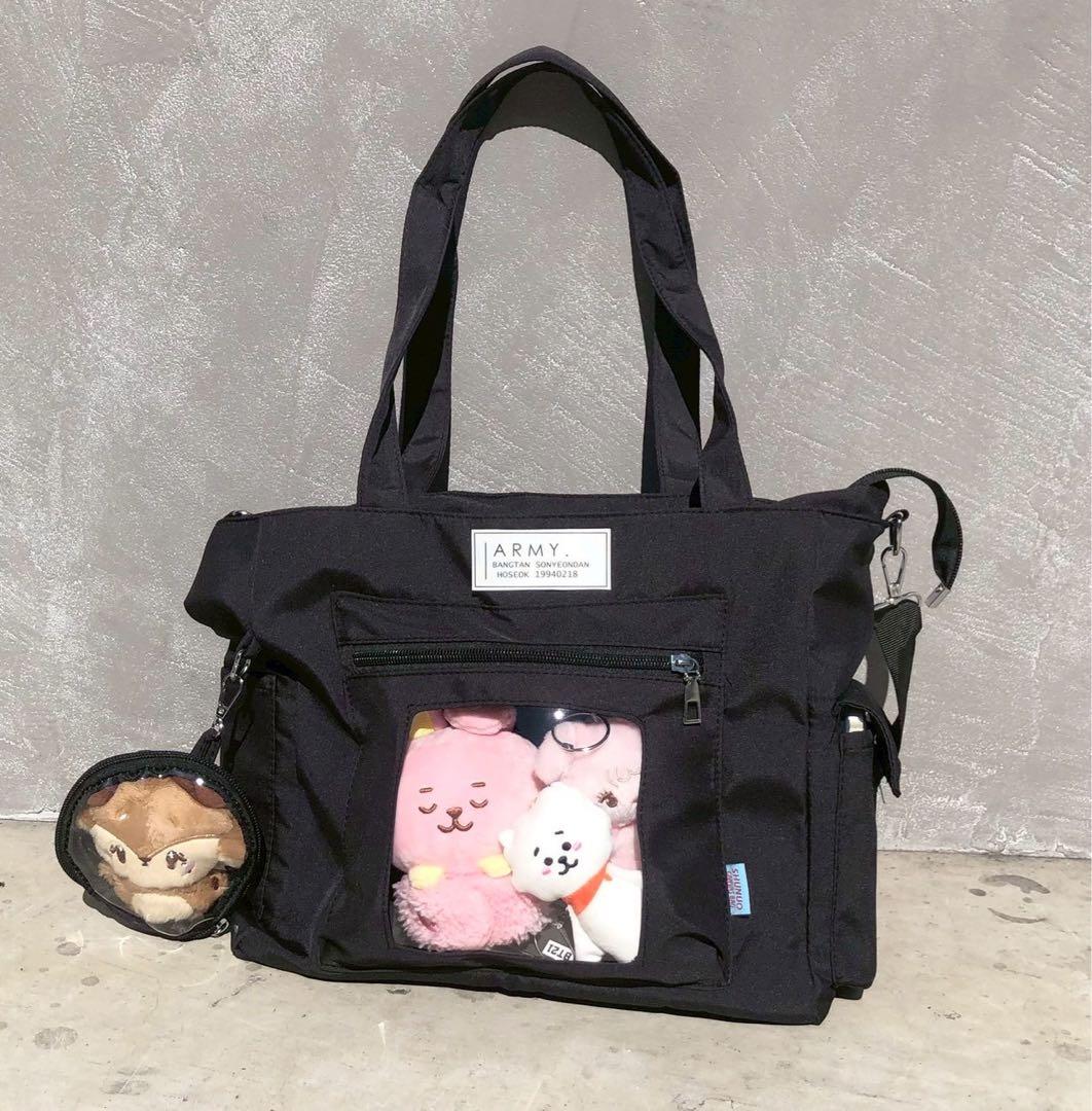 推し活　バッグ　トートバッグ ポーチ　韓国　匂わせ　bts おしゃれ