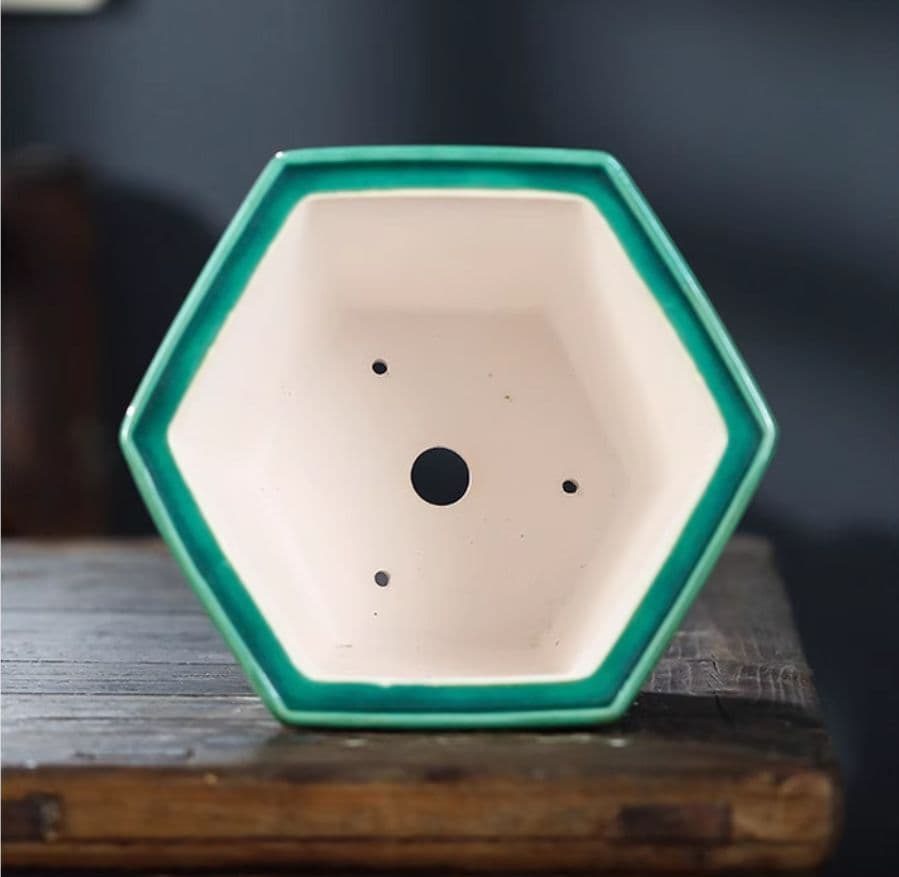 盆栽鉢 青磁鉢 山野草鉢 多肉植物 植木鉢 小品大品盆栽鉢 陶器鉢 置物