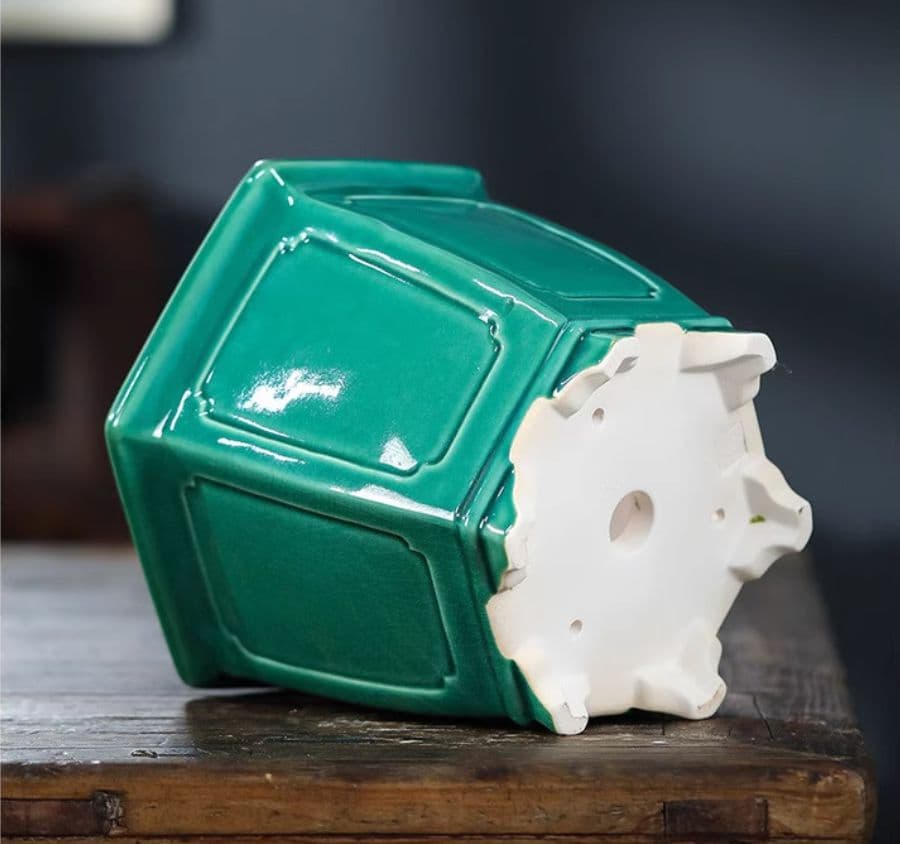 盆栽鉢 青磁鉢 山野草鉢 多肉植物 植木鉢 小品大品盆栽鉢 陶器鉢 置物