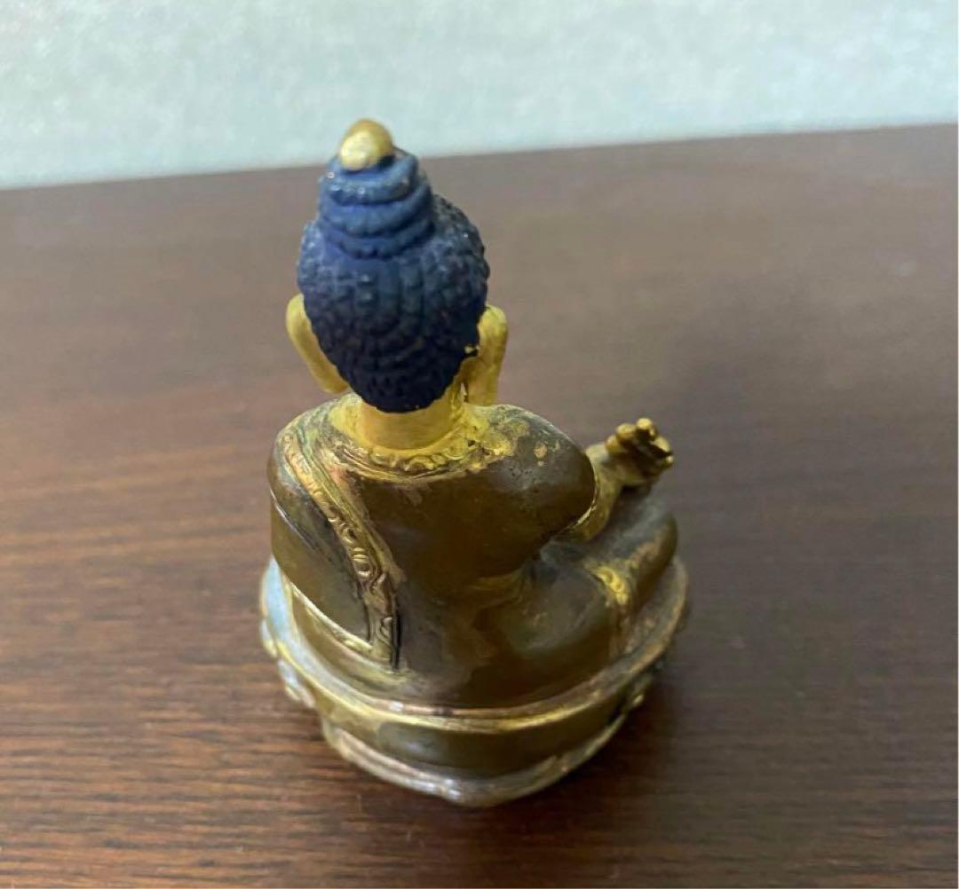 チベット 銅製 特大鍍金仏 ネパール仏像 家内仏堂 奉納 装飾品 工芸品 置物