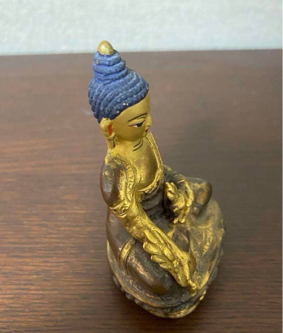 チベット銅製特大鍍金仏ネパール仏像家内仏堂 奉納 装飾品 工芸品 置物