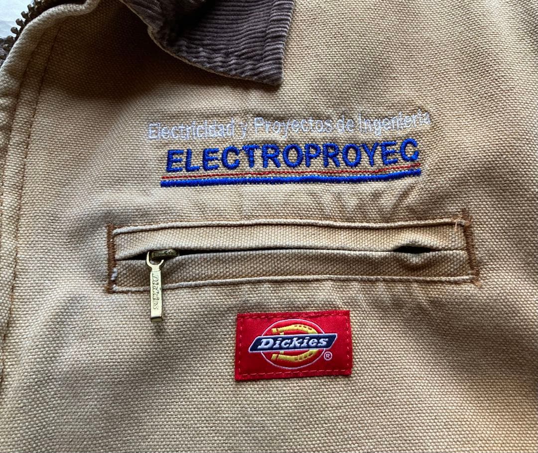 Dickies 90sデトロイトジャケット ダックLサイズ 鬼フェード
