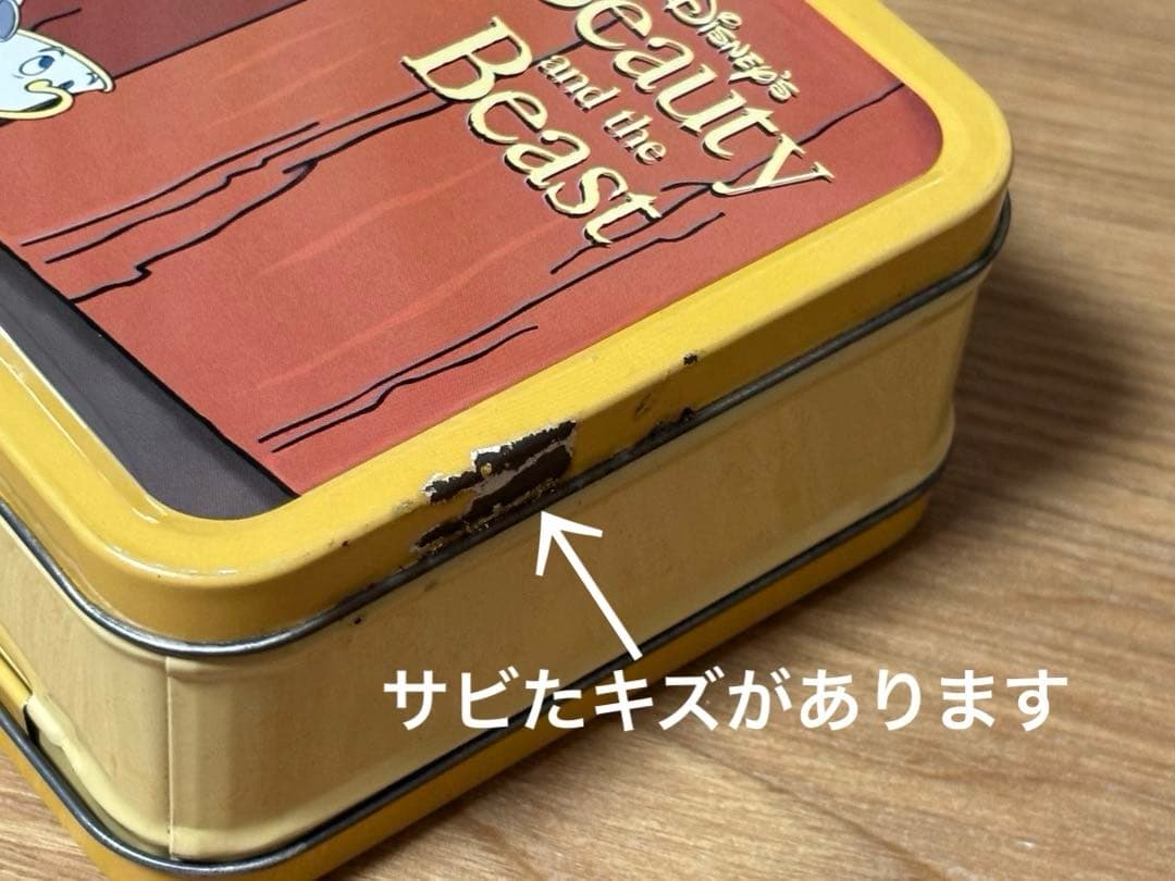 【コレクター必見！】限定5000本！美女と野獣の缶BOX入り腕時計(オマケ付)