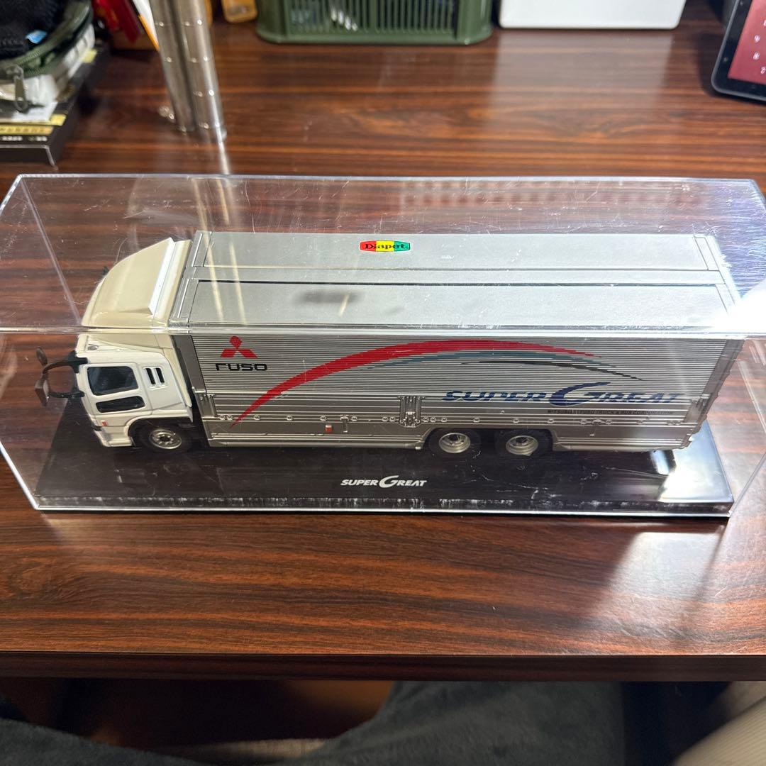 【激レア】FUSO SUPER GREAT トラックモデル 1/43 1/43 スーパーグレート 大型トラック 三菱ふそう ミニカー・ダイ