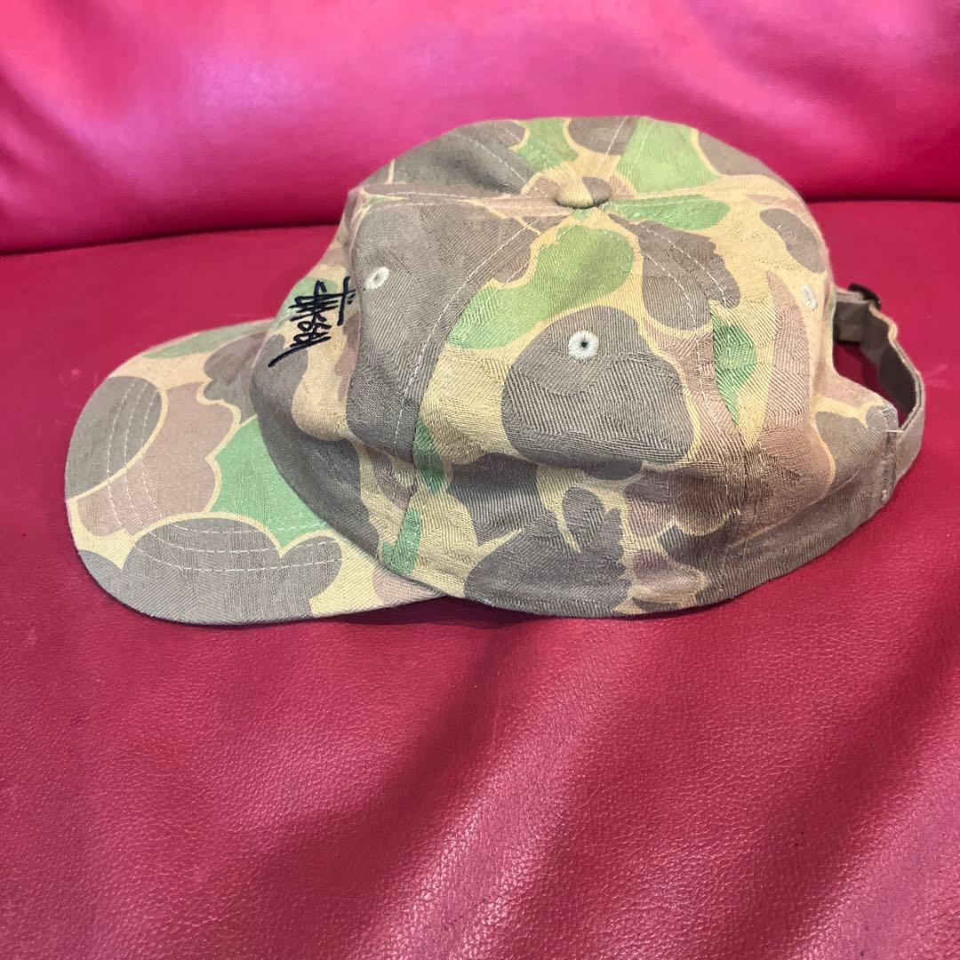 ステューシー6パネルキャップ迷彩 ステューシー STUSSY メッシュ