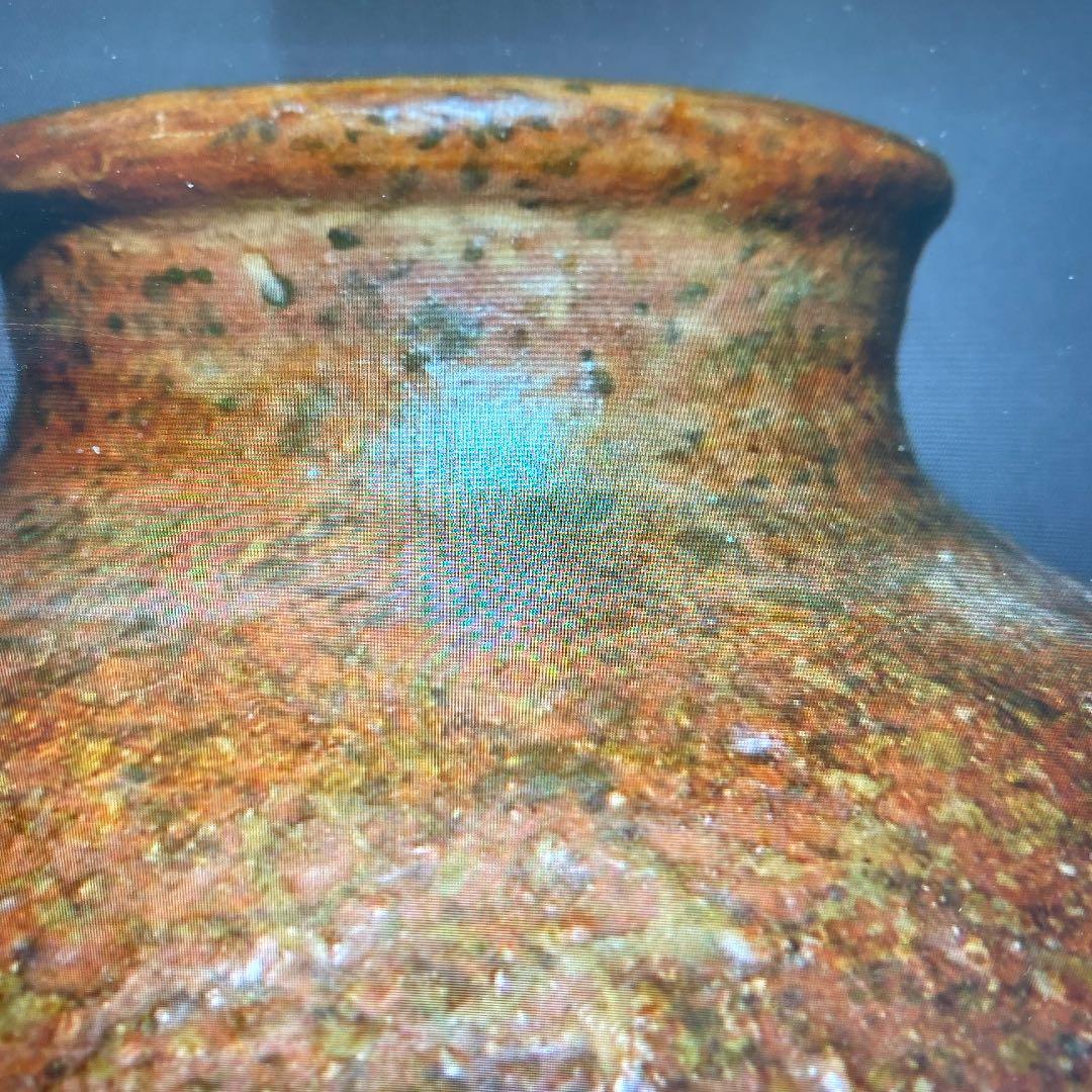 時代のある古い壺高さ36センチあります。旧家かでてきた品です。