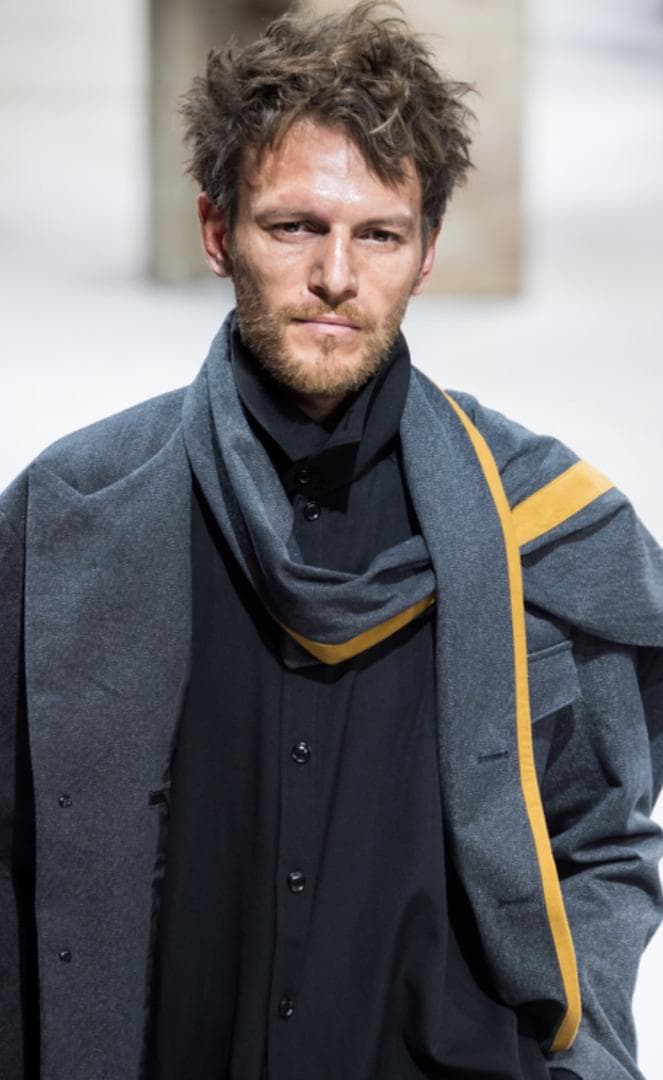 ゆっちーYohji Yamamoto POURHOMMEウールギャバコート