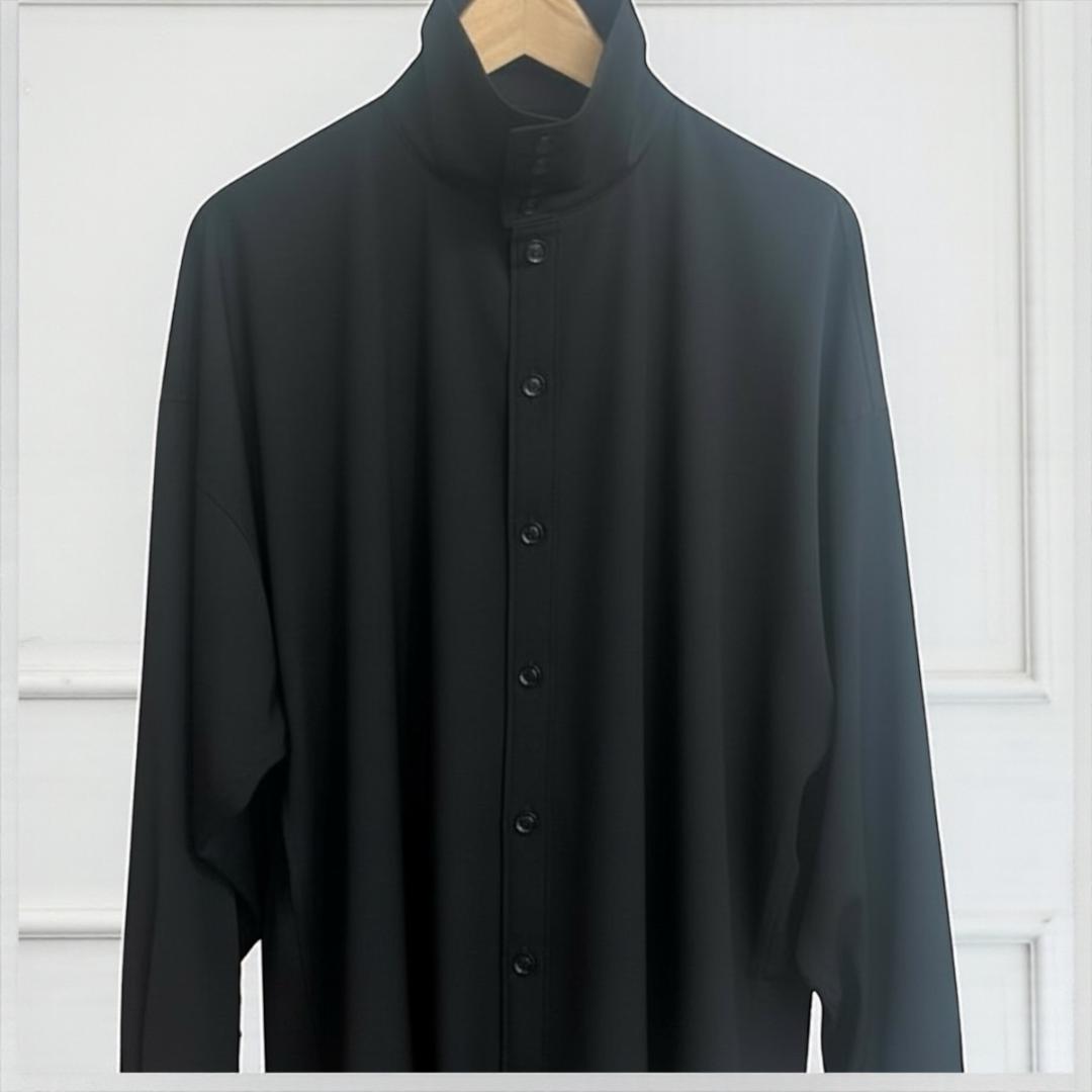 ゆっちーYohji Yamamoto POURHOMMEウールギャバコート