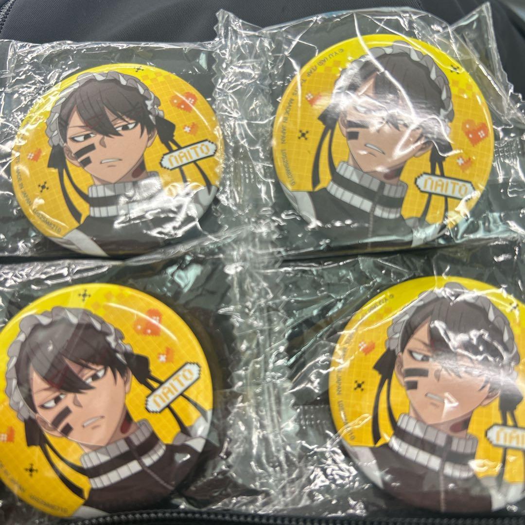 桃源暗鬼 ジャージメイド 缶バッジ 無陀野無人 - メルカリ