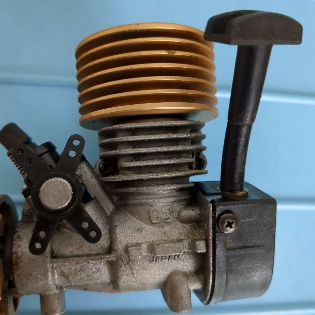 京商gs エンジンリコイルスタート圧縮強い