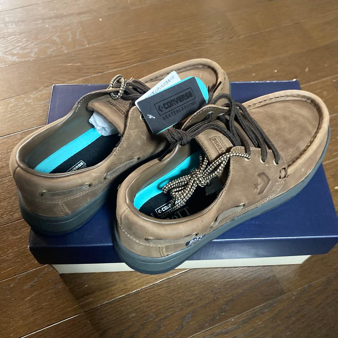 CONVERSE skate sk bott ブラウン デッキシューズ