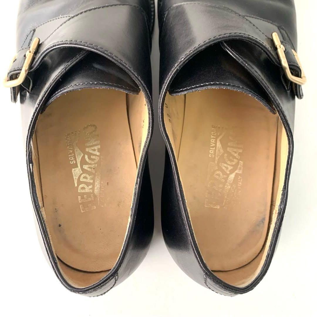 yudai　フェラガモ モンクストラップシューズ