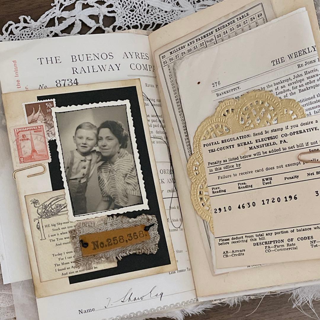 junk journal ジャンクジャーナル　雑記帳