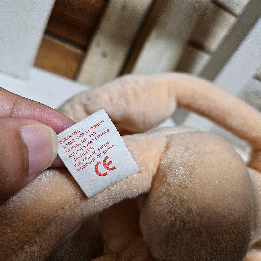 Dakin レン＆スティンピー レンホーク ぬいぐるみ人形 1992 紙タグ付