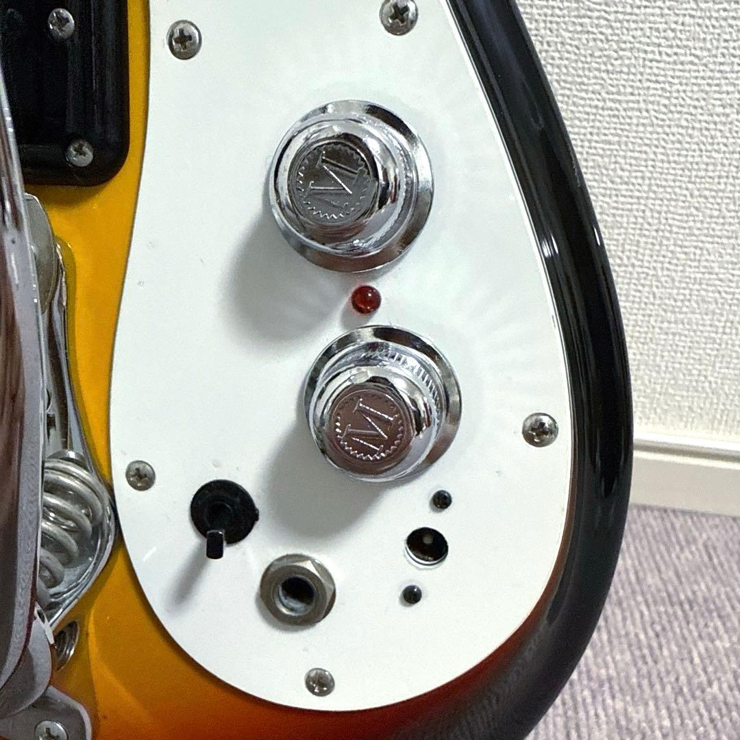 修理必要】レア物！モズライト JR-97 アンプ内蔵ギター ミディアム