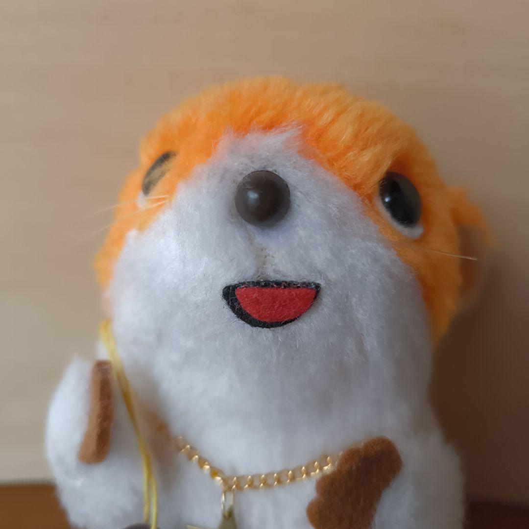 かわいいスピカ　昭和レトロ　若草のシャルロット　ぬいぐるみ　ハムスター