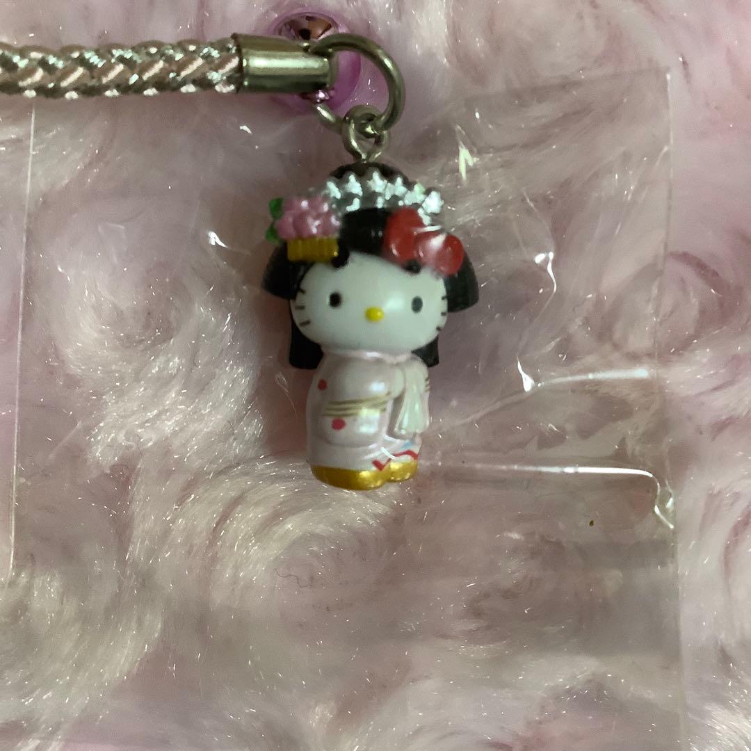 ご当地キティ 鹿児島 天璋院バージョン 篤姫 根付け ハローキティ はろうきてぃ