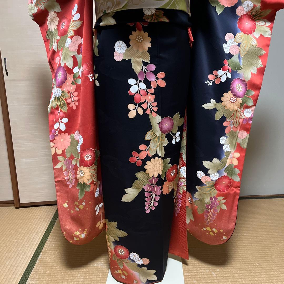 あきママ様専用 振袖 長襦袢の2点セット 身丈166裄69.5