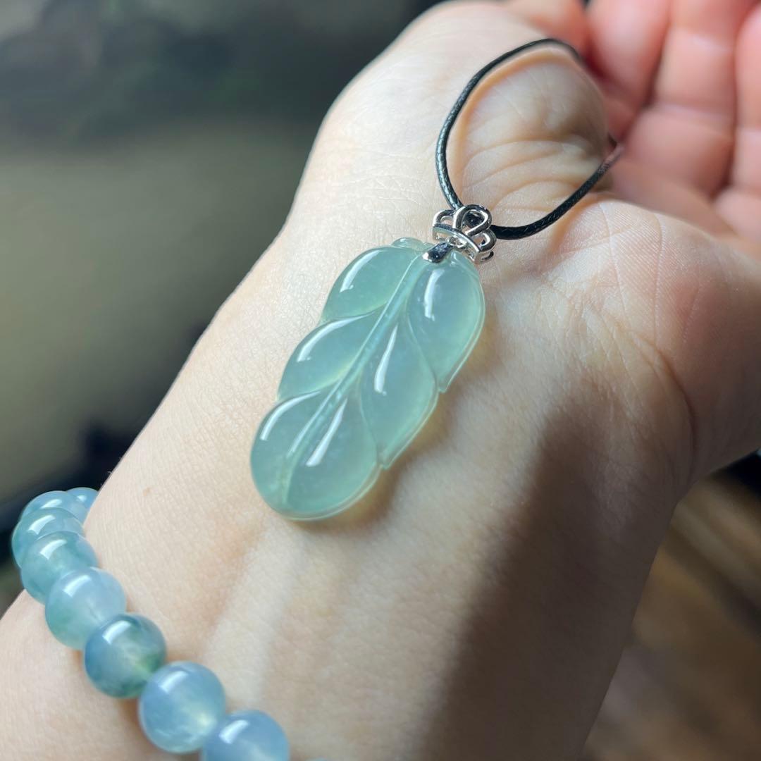 K18刻印本翡翠ネックレストップトヒチ6g 東里7-0507⭐︎2F